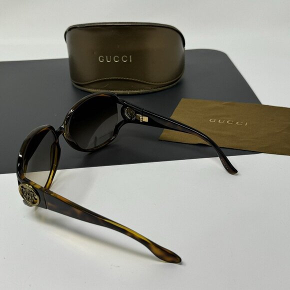 GUCCI Sunglasses Butterfly Tortoise shell GG 3061/S Italy 1934 Knight Logo main image 15